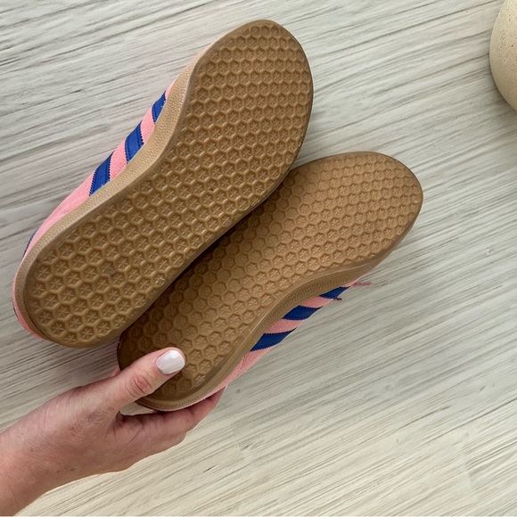 Adidas Pink and Blue Casual Sneakers - Picture 3 of 5